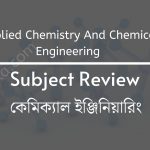 Subject Review- Applied Chemistry And Chemical Engineering